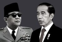 Bung Karno dan Presiden Jokowi. (Instagram.com/@endangmuryani_s.sos.mm)