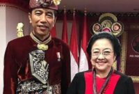 Presiden Jokowi dan Ketua Umum PDIP Megawati Soekarnoputri.(Instagram.com/@ibumegawatii)