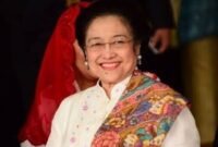 Ketua Umum DPP PDI Perjuangan Megawati Soekarnoputri.  (Instagram,com/@presidenmegawati)