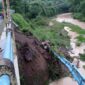 Ambrolnya Talud Jembatan Membahayakan, Sejumlah Titik Dipasang Rambu Peringatan