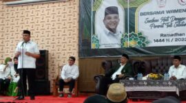 Gambar : Berbagi Kebahagiaan di Bulan Ramadhan: IMSI dan Bulan Sabit Merah Gelar Santunan Anak Yatim Dihadiri oleh Wakil Menteri Tenaga Kerja RI, Ir. Afriansyah Noor, M.Si. (idaulat.Ist)