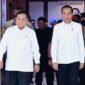 Presiden Joko Widodo (Jokowi) bersama Menteri Pertahanan Prabowo Subianto. (Dok. Tim Media Prabowo Subianto)