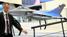 Pameran kedirgantaraan Paris Air Show 2023 di Le Bourget. (Dok. Tim Media Prabowo)
