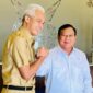 Mnteri Pertahanan Prabowo Subianto bersama Gubernur Jateng Ganjar Pranowo. (Dok. Tim Media Prabowo Subainto)