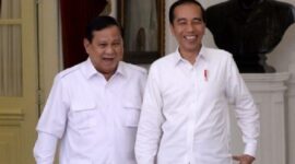 Presiden Joko Widodo (Jokowi) bersama Menteri Pertahanan Prabowo Subianto. (Dok. Setneg.go.id)