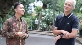 Ganjar Pranowo dan Gibran Rakabuming Raka. (Tangkapan layar Youtube Ganjar Pranowo)