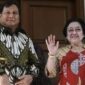 Ketua Umum Partai Gerindra Prabowo Subianto bersama Ketua Umum PDI Perjuangan Megawati Soekarnoputri. (Instagram.com/@presidenmegawati)