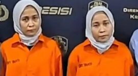 Tangkapan layar, 'Si Kembar' Rihana dan Rihani. (Instagram.com/pmjnews)
