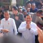 Presiden Joko Widodo (Jokowi) bersama Menteri Pertahanan Prabowo Subianto. (Instagram.com/@prabowo)