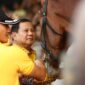 Menteri Pertahanan RI, Ketua Umum Partai Gerindra, dan Calon Presiden 2024 Prabowo Subianto di DPP Partai Golkar, Jakarta. (Dok. Tim Media Prabowo)