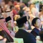Menteri Pertahanan Prabowo Subianto menghadiri acara Hari Nasional Arab Saudi ke-93 di Jakarta. (Dok. Tim Media Prabowo)
