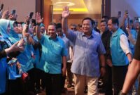 Partai Gelora Indonesia resmi mendukung Prabowo Subianto maju sebagai bakal calon presiden untuk Pemilihan Presiden (Pilpres) 2024. (Dok. Tim Media Prabowo Subianto)
