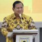 Menteri Pertahanan RI, Prabowo Subianto. (Facbook.com/@Prabowo Subianto)