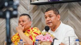Foto : Laporan Riset Persepsi Masyarakat GOGO BANGUN NEGERI (GBN) terhadap Capres dengan Tema: Peluang Yusril Ihza Mahendra Menjadi Cawapres Prabowo Subianto. (Dok.Ist)