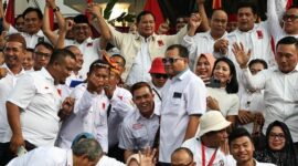 Deklarasi dukungan Projo kepada Capres Koalisi Indonesia Maju Prabowo Subianto. (Instagram.com/@prabowo)