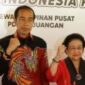 Presiden Joko Widodo bersama Ketua Umum PDI Perjuangan dan menjadikan Megawati Soekarnoputri. (Instagram.com/@presidenmegawati)

