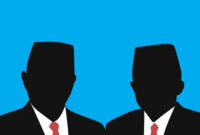 Ilustrasi Capres dan Cawapres. (Dok. Terkinipost.com/M. Rifai Azhari)