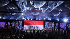 Acara Gala Dinner ASEAN Defence Ministers Meeting Plus 2023 di Hotel Mulia. (Dok. Tim Media Prabowo Subianto)