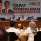Sekjen Partai Gerindra Ahmad Muzani menghadiri rapat konsolidasi bersama kader Gerindra dapil Jawa Barat. (TDok. Tim Media Gerindra)