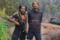 Pilot Susi Air Kapten Philip Mehrtens, yang sudah satu tahun disandera Tentara Pembebasan Nasional Papua Barat-Organisasi Papua Merdeka (TPNPB-OPM). (Dok. TVRI News)