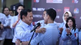 Calon Presiden Prabowo Subianto bersama Calon Wakil Presiden Gibrang Rakbuming Raka. (Instagram.com/@prabowo)