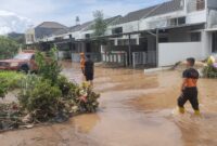 Banjir merendam 789 rumah di Kota Bandar Lampung, Provinsi Lampung. (Dok.  BPBD Kota Bandar Lampung)