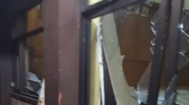Sejumlah bangunan  tampak rusak akibat gempa berkekuatan M6,2 di Kabupaten Garut, pada Sabtu (27/4) malam. Dok. BPBD Kota Tasikmalaya)