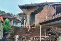 Sebanyak 267 Rumah Warga Beberapa Wilayah Terdampak Bencana. (Dok. BNPB)