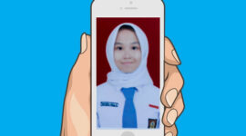 Siswi Sekolah Menengah Atas Negeri (SMAN) 61 Jakarta berinisial SN yang dilaporkan hilang. (Dok. Terkinipost.com/M Rifai Azhari)