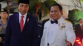 Presiden Joko Widodo bersam Pesiden Terpilih 2024-2029, Prabowo Subianto. (Facebook.com @Prabowo Subianto)