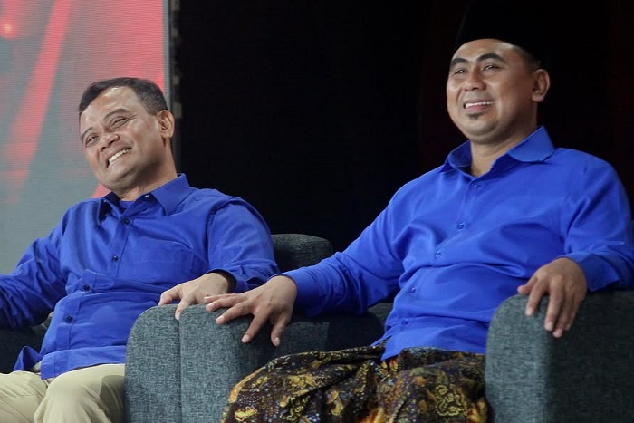 Pasangan Cagub-Cawagub Jawa Tengah nomor urut 2, Ahmad Luthfi-Taj Yasin. (Instagram.com @ahmadluthfi_official)