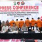 Polisi tangkap 11 pelaku TPPO di Bandara Soetta, sindikat gunakan medsos untuk jebak korban. (Dok. Polres Bandara Soetta)