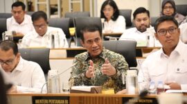 Menteri Pertanian Andi Amran Sulaiman saat Rapat Kerja Komisi IV DPR RI. (Dok. Kementan)