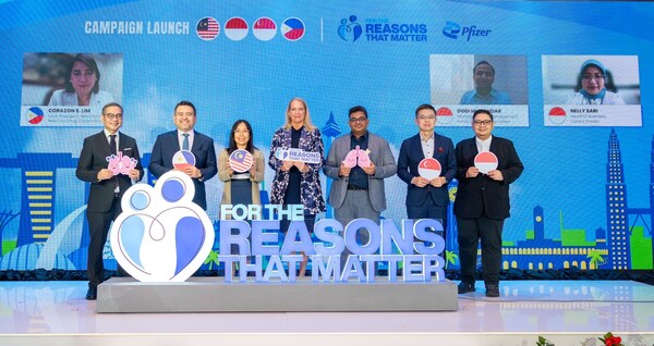 Deborah Seifert, Cluster Lead, Pfizer Malaysia, Singapura, Indonesia, dan Filipina bersama Mitra yang Berpartisipasi di seluruh MISP.