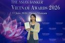 Cathay United Bank Ho Chi Minh City Branch’s CUB Vietnam App was named Best Consumer Lending Technology in Vietnam by The Asian Banker; Ms. Hung Yun Liu, Head of Consumer Banking at CUBHCM, accepted the award on behalf of the bank. (Photo provided by Cathay United Bank)