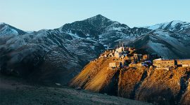 Khinalig in Azerbaijan is one of the remote mountain villages connected through “Online Azerbaijan” / Image credit: Huawei