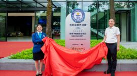 Xinhua Silk Road: 3TREES Catat Guinness World Record Lewat Ruang Pamer Produk Pelapis Terbesar di Dunia