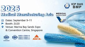 ICP DAS-BMP Pamerkan Inovasi TPU Medis di Ajang Medical Manufacturing Asia 2026