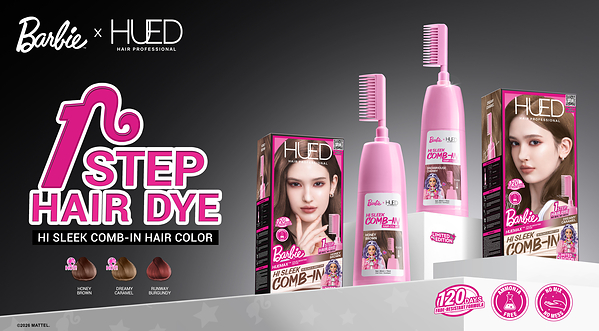HUED Hair Professional × Barbie™ Hadirkan Koleksi Warna Rambut Edisi Terbatas “HUE in Pink” untuk Gaya Rambut yang Ekspresif HUED Hair Professional × Barbie™ Hadirkan Koleksi Warna Rambut Edisi Terbatas “HUE in Pink” untuk Gaya Rambut yang Ekspresif