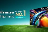 Laporan Omdia Semester I-2026: Hisense Pimpin Pasar Global TV 100 Inci ke Atas Laporan Omdia Semester I-2026: Hisense Pimpin Pasar Global TV 100 Inci ke Atas