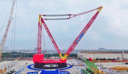 XCMG Luncurkan Ring Crane 14.000 Ton Pertama di Dunia, Inovasi Baru dalam Ultra-Heavy Lifting XCMG Luncurkan Ring Crane 14.000 Ton Pertama di Dunia, Inovasi Baru dalam Ultra-Heavy Lifting