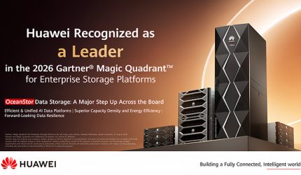 Huawei Raih Gelar “Leader” dalam Gartner® Magic Quadrant™ for Enterprise Storage Platforms 2026 Huawei Raih Gelar “Leader” dalam Gartner® Magic Quadrant™ for Enterprise Storage Platforms 2026