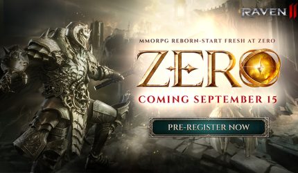 RAVEN2 BUKA PRAREGISTRASI UNTUK FRESH START SERVER “ZERO”