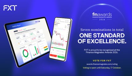 FXT Raih Nominasi Resmi Finance Magnates Awards 2026 Kategori Broker of the Year, Most Innovative Broker, Most Trusted Broker, dan Best Overall Broker
