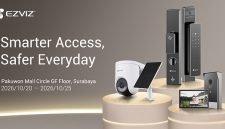 Mewujudkan pengalaman hidup yang lebih baik, EZVIZ memulai roadshow-nya di Indonesia untuk mendefinisikan ulang konsep rumah pintar, dimulai dengan sistem akses yang lebih cerdas melalui portofolio produk smart lock yang memenangkan penghargaan Mewujudkan pengalaman hidup yang lebih baik, EZVIZ memulai roadshow-nya di Indonesia untuk mendefinisikan ulang konsep rumah pintar, dimulai dengan sistem akses yang lebih cerdas melalui portofolio produk smart lock yang memenangkan penghargaan