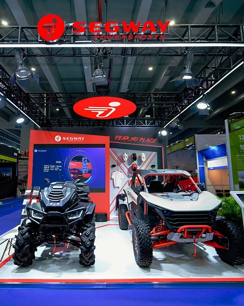 Segway Powersports Pamerkan Performa “Off-Road” dan Teknologi Pintar di Ajang 140th Canton Fair Segway Powersports Pamerkan Performa “Off-Road” dan Teknologi Pintar di Ajang 140th Canton Fair